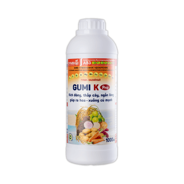 GUMI K PRO - Kích đòng, Lùn cây, Ngắn lóng cho lúa Của SYMBIO.